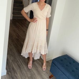 Cream White Bohme Dress, Size XS (new with tag)